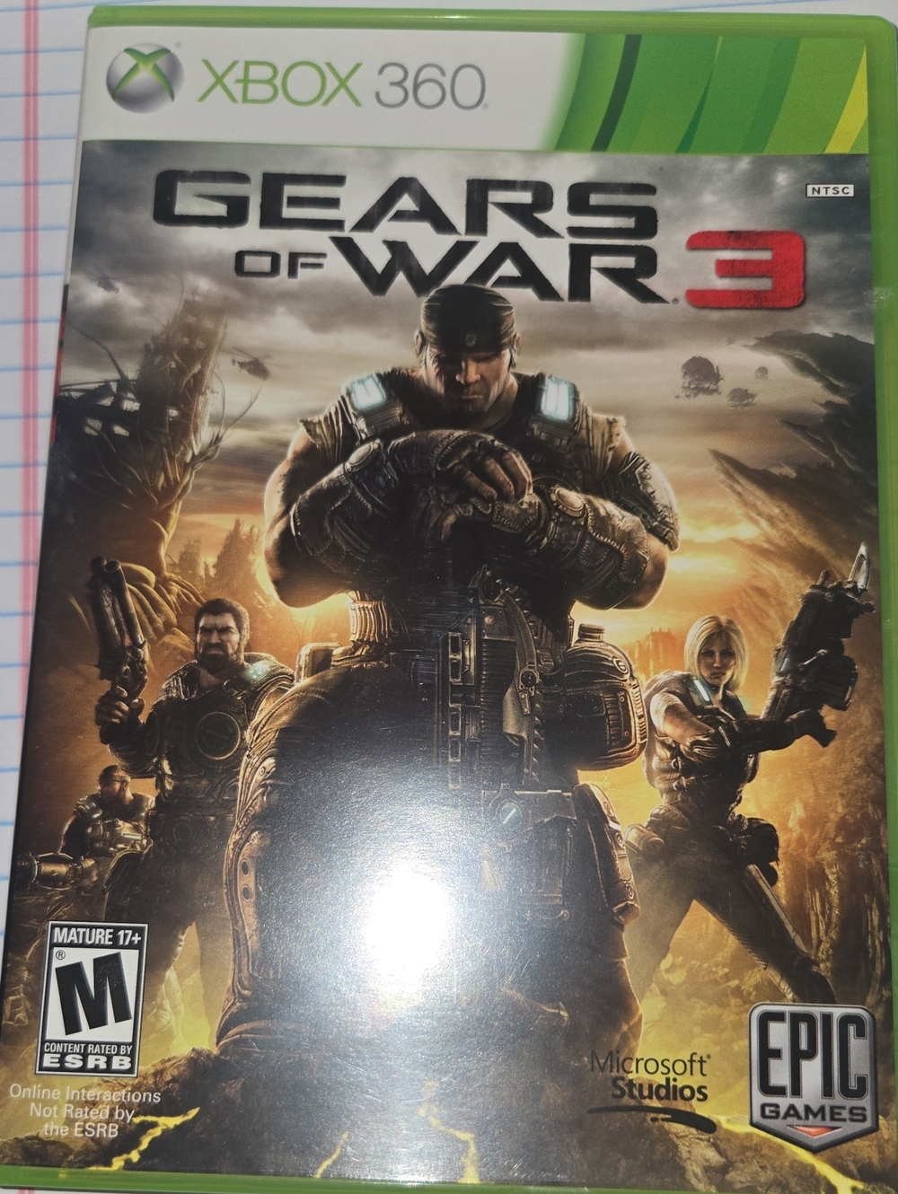 Xbox 360 Gears of War 3